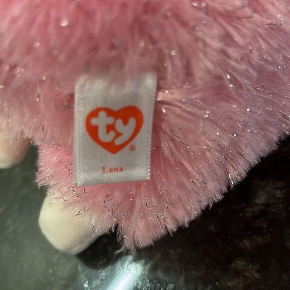 TY Beanie Babies Boos 9" Lana the Pink Llamacorn Plush Unicorn Llama Stuffed - Picture 6 of 7
